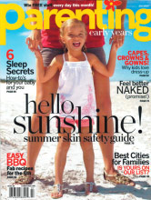Parenting July 2010 cover