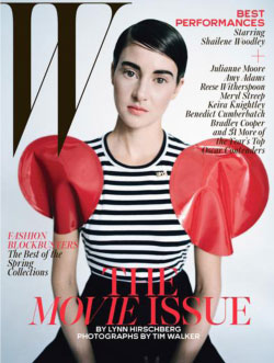 W magazine cover