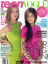 Teen Vogue March 2012 cover